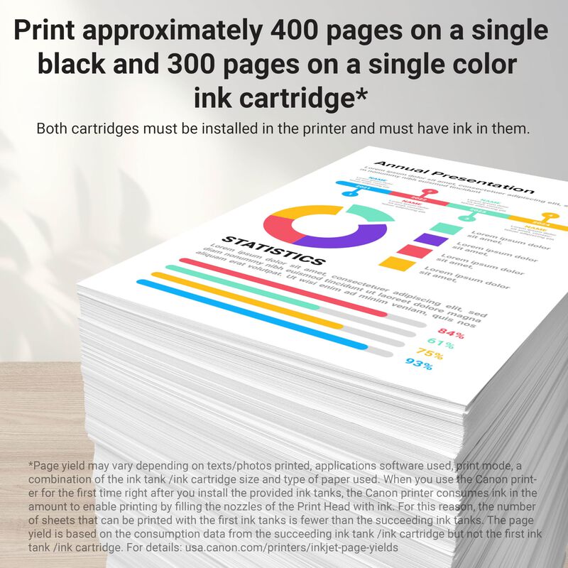 Cartucho De Tinta Canon Pg-260 Xl/cli-261 Xl, P... image number null