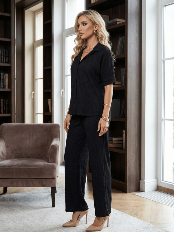 Pack 2 Conjuntos Para Mujer CONJ-0123-PX2- Negr... image number null