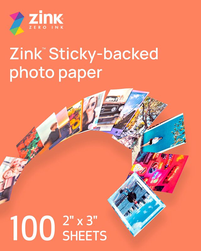 Paquete De Papel Adhesivo Fotogr&aacute;fico Canon Zin... image number null