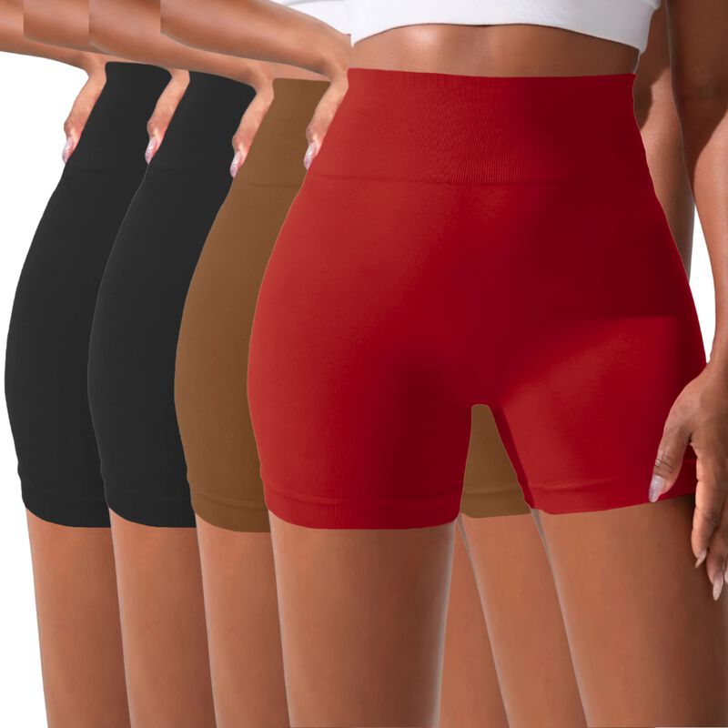Set De 4 Boxer Short Sh-019-3-px4 Varios Colore... image number null