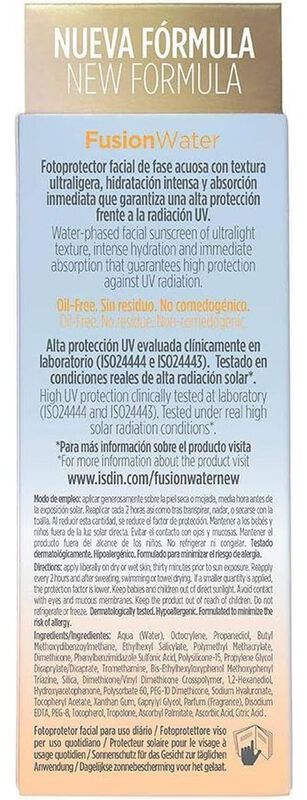 Bloqueador Solar Isdin Fps 50 Fusion Water En F... image number null