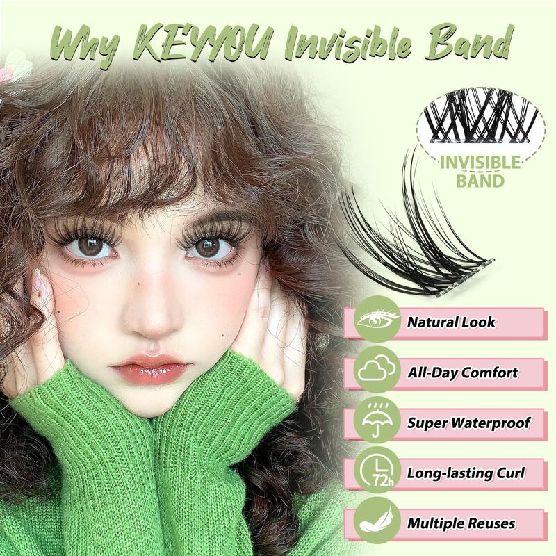 Pesta&ntilde;as Postizas Keyyou Angel Lash 8-16 Mix Cu... image number null