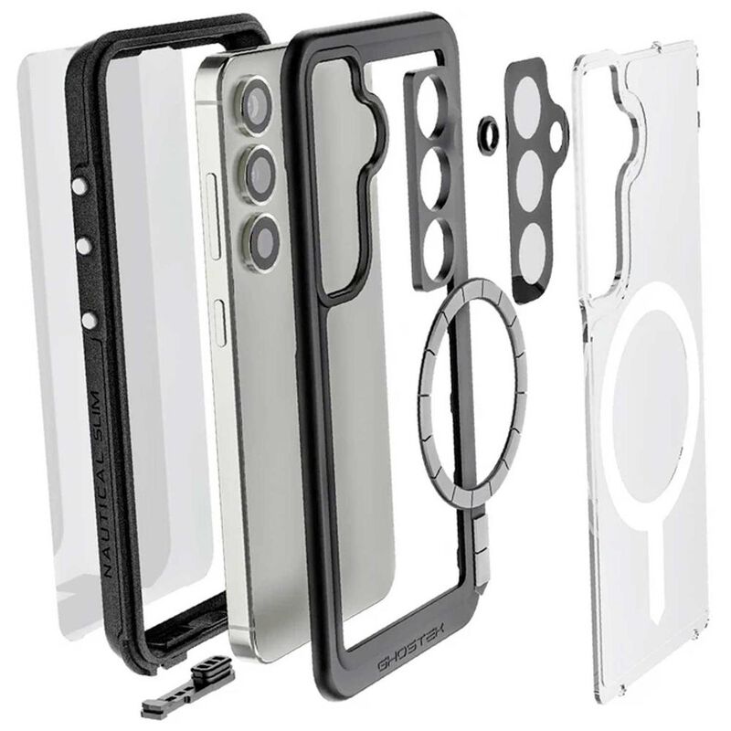 Funda GHOSTEK Nautical para Samsung S25 Transp ... image number null