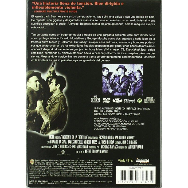 Incidente En La Frontera [dvd] image number null