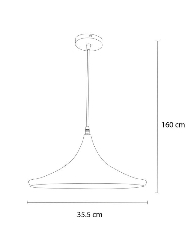 Lámpara de Techo Antique Negra Mil Luces image number null