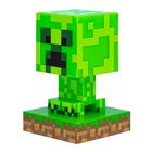 L&aacute;mpara 3d Night Light Paladone Minecraft Creeper De 12 Cm