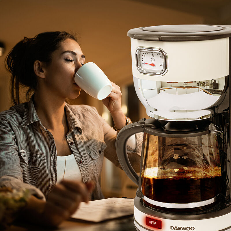 Cafetera Autom&aacute;tica Daewoo 10 tazas filtro reut... image number null