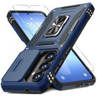 Funda para Tel&eacute;fono Deerlamn Galaxy S26 Azul con Protector de Pantalla