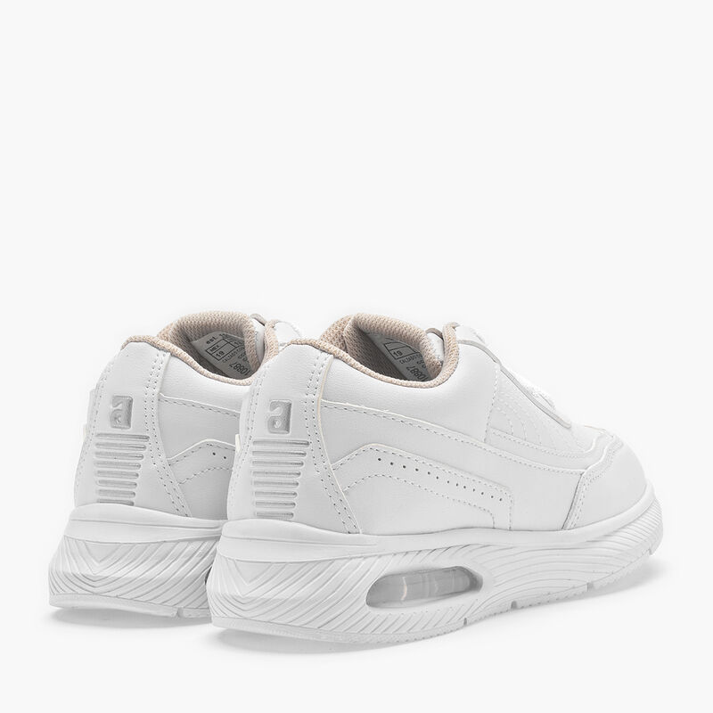 Audaz Tenis Escolar De Piel Para Mujer Blanco C... image number null