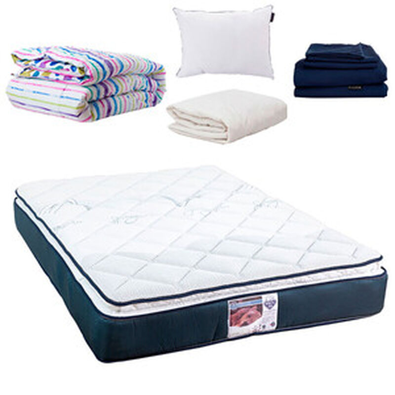 Colch&oacute;n Individual Spring Air M&oacute;naco+S&aacute;banas So... image number null