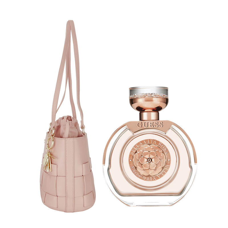 Kit Bolsa Crossbody Rosa Michel Domit + Perfume... image number null