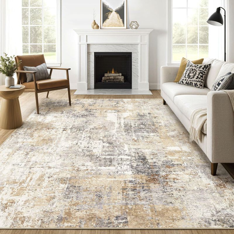 Alfombra Loongrug 244x305 Cm Lavable Moderna Ab... image number null