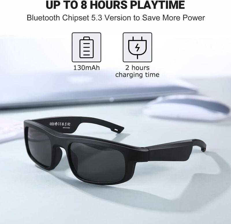 Gafas Inteligentes Grofulor Lv-m8 Pro Bluetooth... image number null