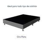 Base Melfi Queen Size Gris Plata