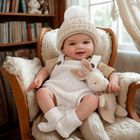 Mu&ntilde;eca Reborn Babeside, 17 Cm, Realista Y Suave Para Ni&ntilde;a De 3 A&ntilde;os O M&aacute;s
