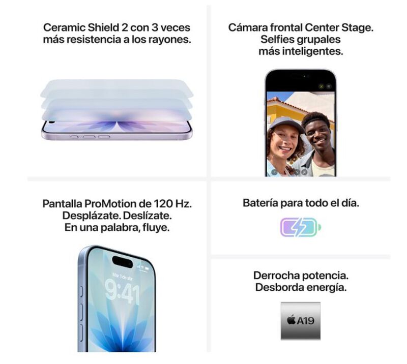 Iphone 17 256GB Lavanda image number null