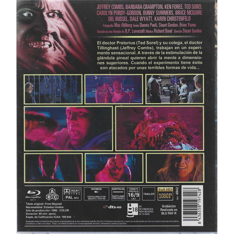 Re-sonator [blu-rayr] (1986) From Beyond image number null