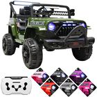 Camioneta Montable Electrica para Ni&ntilde;os Control Remoto 12v - Verde