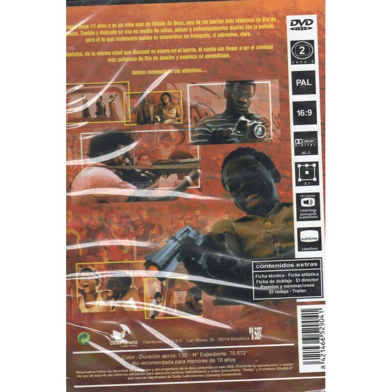 Ciudad De Dios [dvd] (2002) Cidade De Deus image number null
