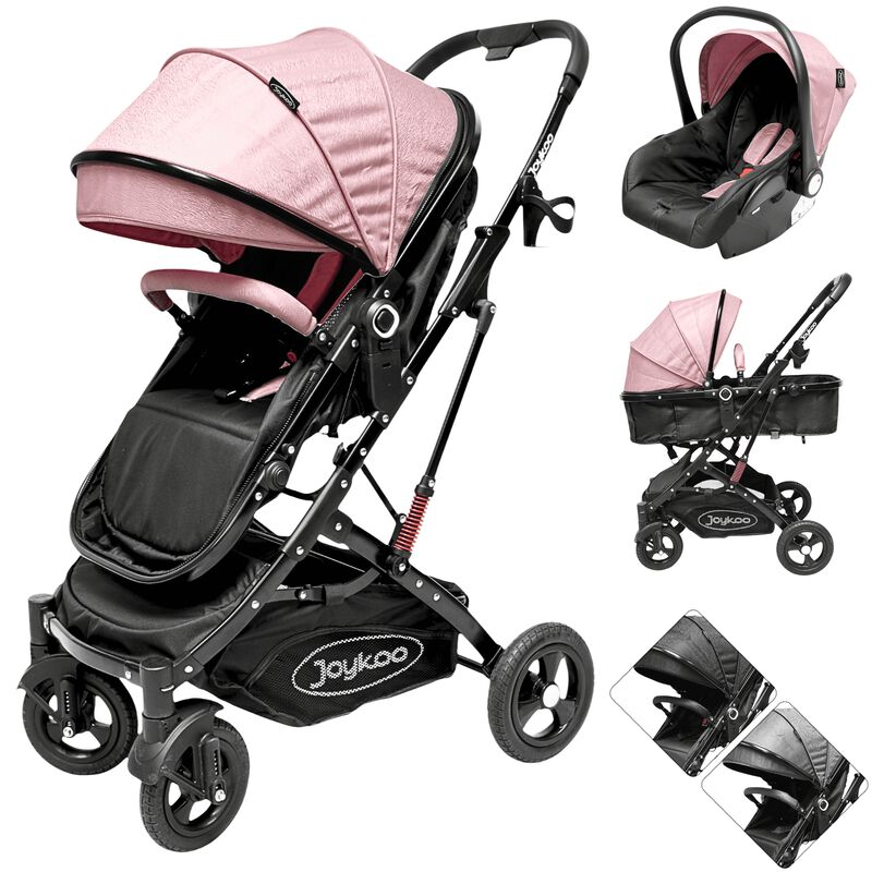 Carriola para Bebé con Portabebé Reversible Con... image number null