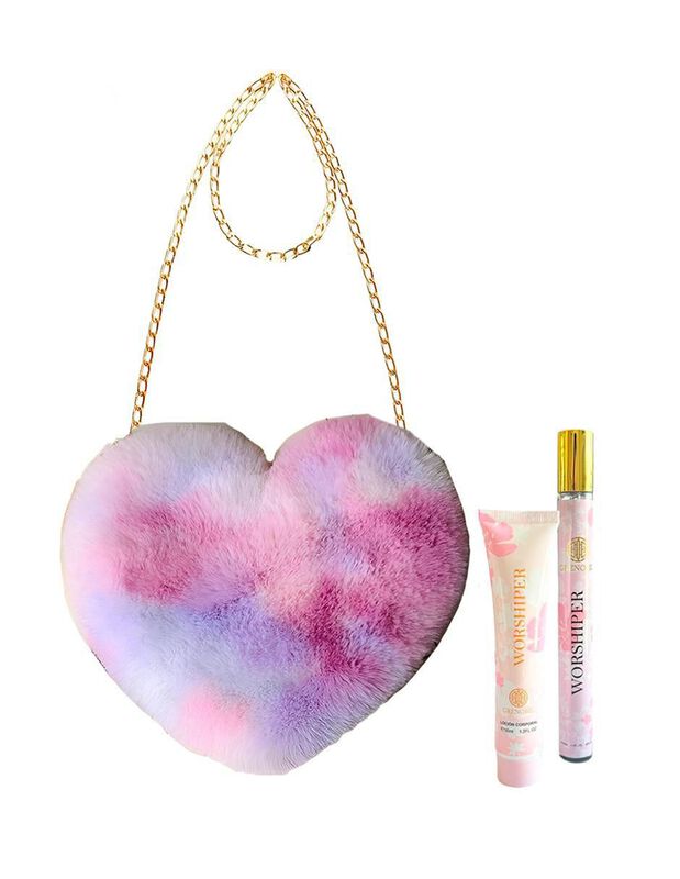 Bolsa Crossbody Pink Brule Heartbox Para Mujer image number null