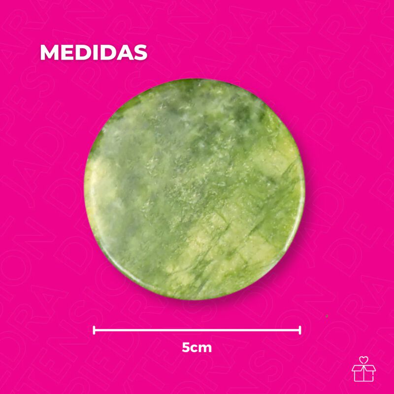 10 Piedras Jade para Pegamento Adhesivo Pesta&ntilde;a... image number null