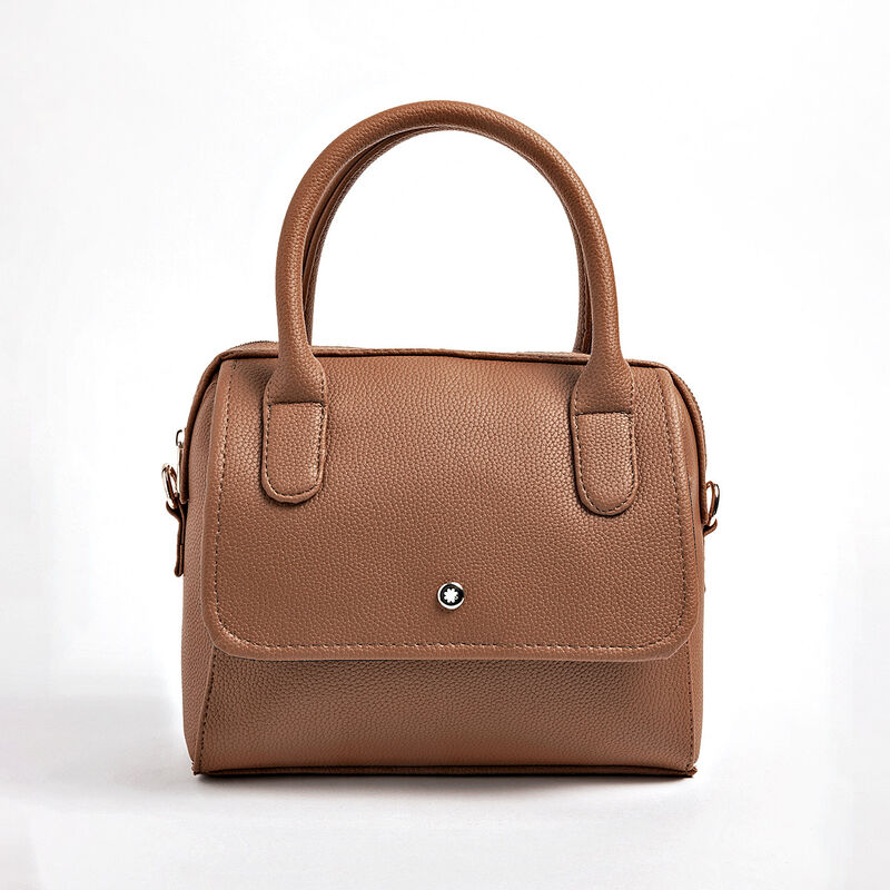 Moramora Bolsa para mujer camel image number null