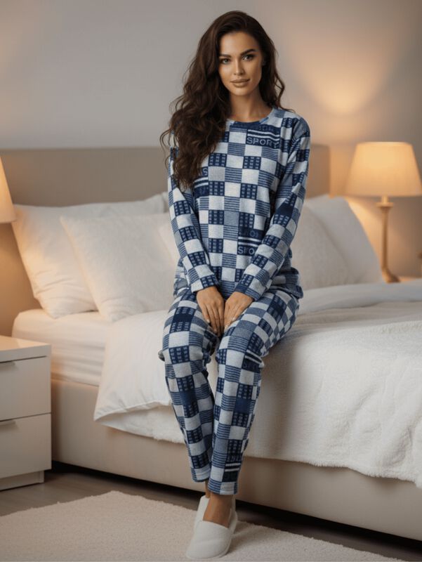 Pijama Afelpada Mujer Polar PIJ-055-2-MJE D12 P... image number null