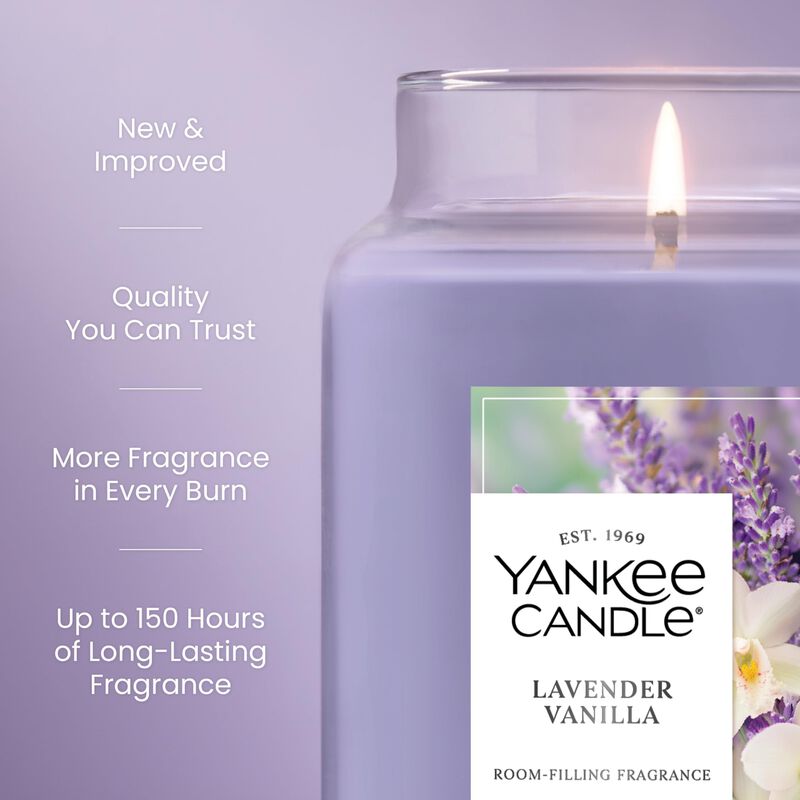 Vela Perfumada Yankee Candle, Lavanda Y Vainill... image number null