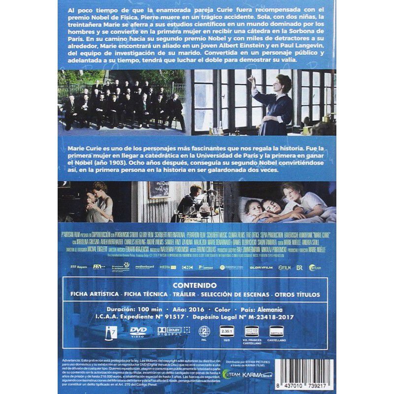 Marie Curie [dvd] image number null