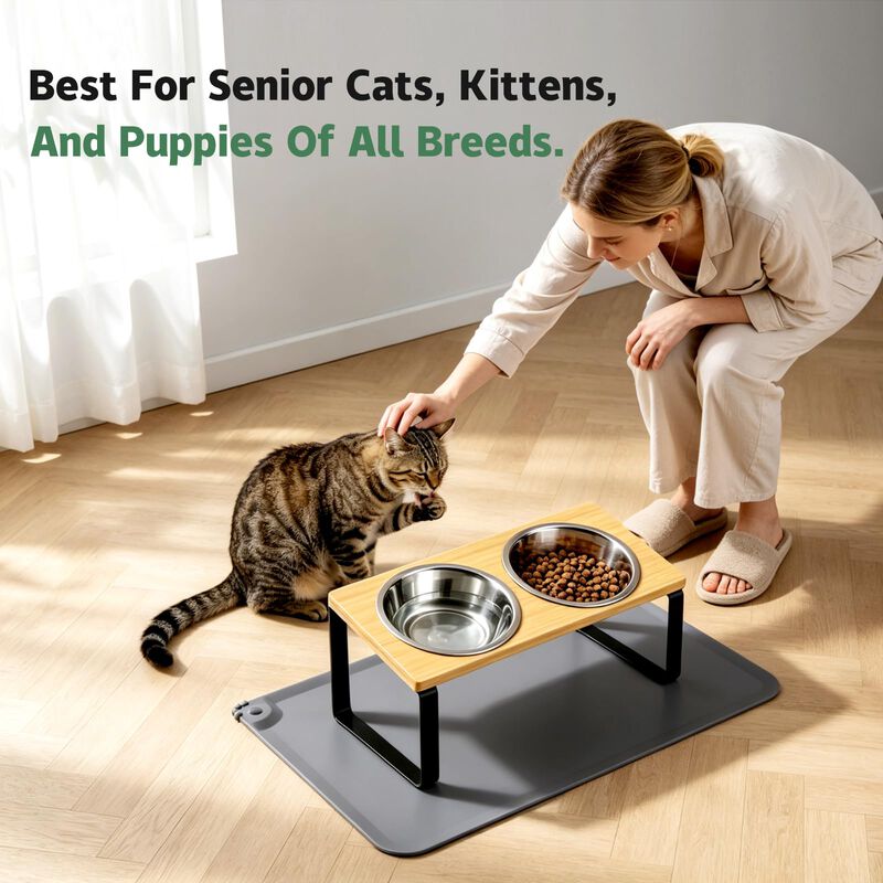 Cuenco Para Gato Onebug De Acero Inoxidable, In... image number null