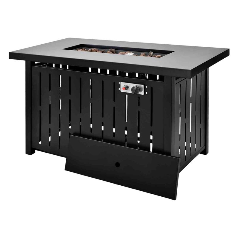 Calentador Fogata Mesa Gas Propano 106x65 Crist... image number null