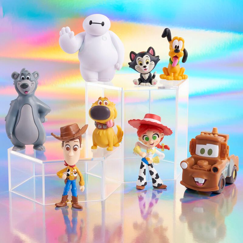 Set De Figuras Just Play Disney 100 Years Of Be... image number null