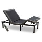 Cama Eléctrica Queen Size Ajustable con Control Remoto, Función Masaje y Luz Bajo Cama ROOMI