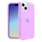Funda TEKKU Protect 360 para iPhone 15 Violeta translucida