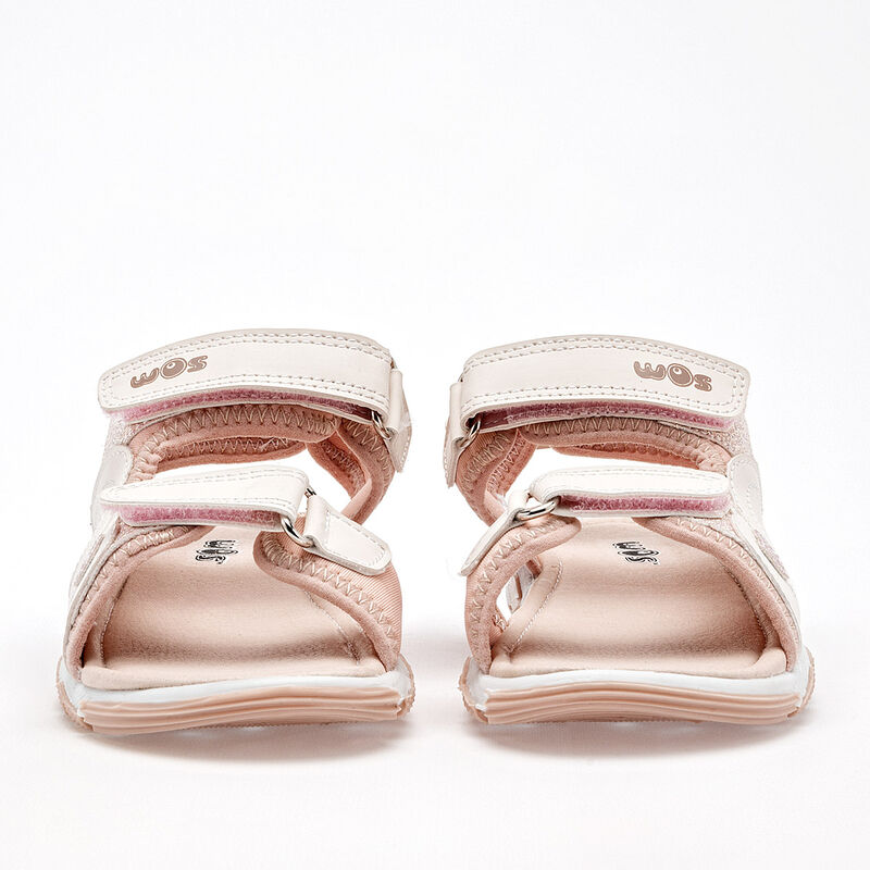 Wos Guany sandalia para ni&ntilde;a blanco rosa cod 14... image number null