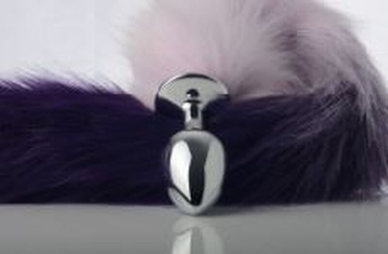 COLITA DE ZORRO ANAL MORADO NUBE BUTT image number null