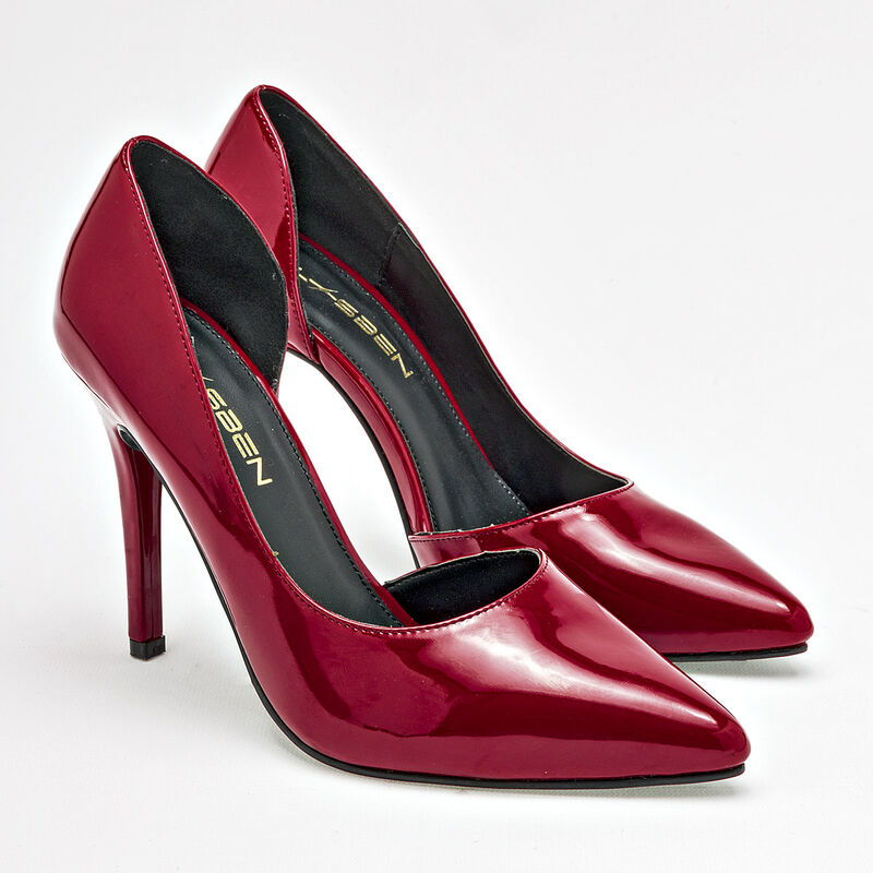 Clasben Zapatilla para mujer. Rojo image number null