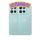 Combo 2 Motorola Moto G15 4+512GB Celeste