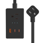 Multicontacto Inteligente Wifi 3 Salidas Ca Con 2 Puertos Usb C Y 1 Usb A, Compatible Con App M&oacute;vil Y Asistentes De Voz