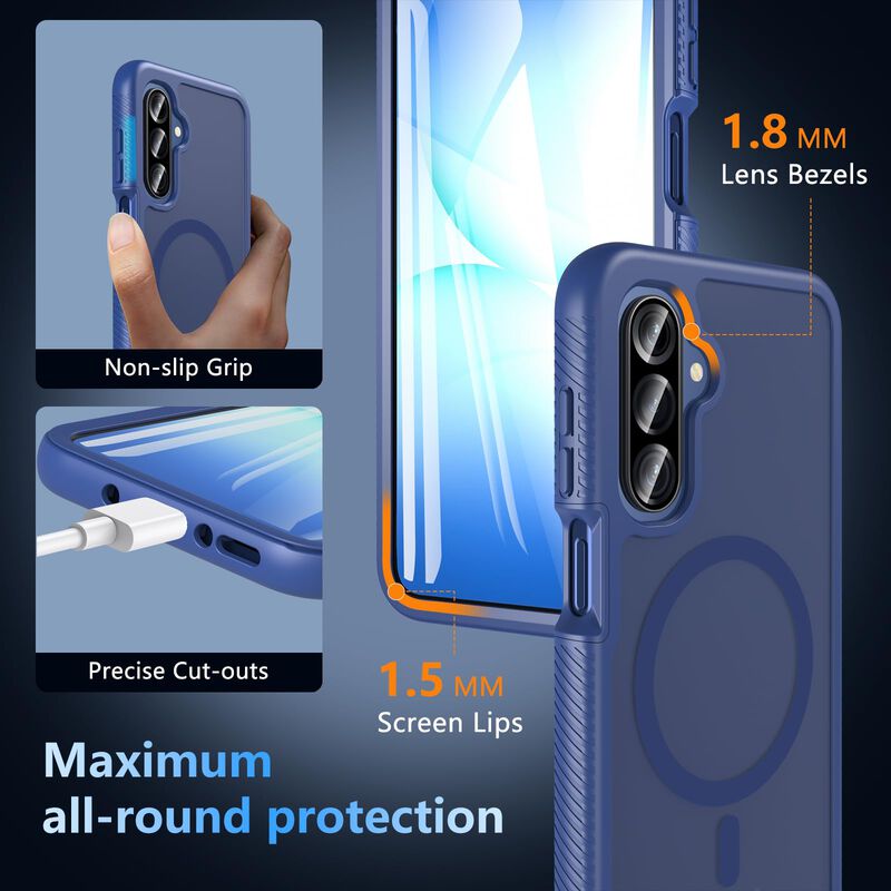 Funda magn&eacute;tica Hensinple para Samsung Galaxy A... image number null