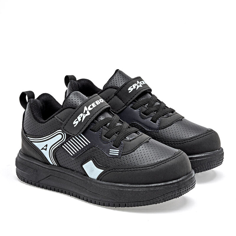 Space Boys Tenis urbano para ni&ntilde;o. Negro gris, ... image number null