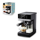 Cafetera para Espresso Capuchino Latte Automatica Espumador de Leche, Casa Litus, Negra, 84834