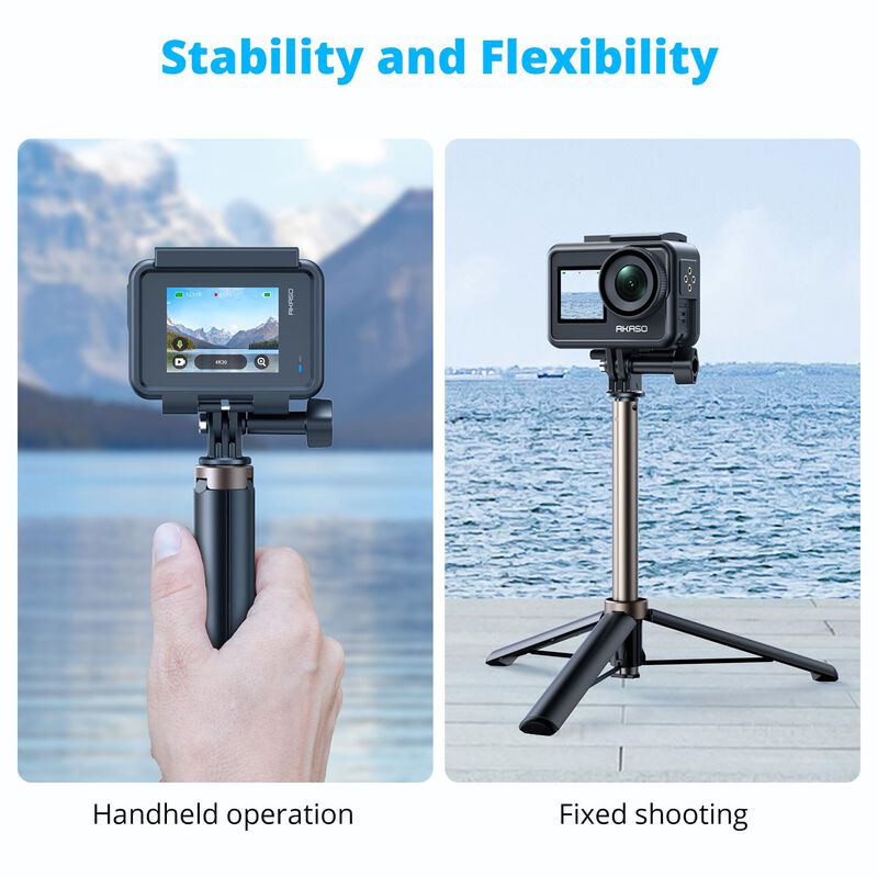 Soporte De Tr&iacute;pode Selfie Stick Akaso De 60 Cm ... image number null