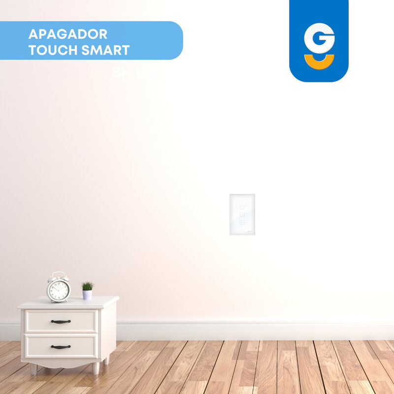 Pack 2 piezas Apagador De Pared Touch De Tres M... image number null