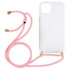 Funda MERCURY GOOSPERY Correa para iPhone 14 PRO MAX Transparente Rosa