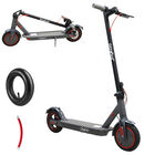 Scooter El&eacute;ctrico Plegable Motor 250w 30 Km/h 3 Modos De Conducci&oacute;n Ruedas De Hule 8.5" Soporta Hasta 100 Kg Gris
