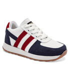 Tres-A Tenis urbano para niño blanco marino rojo