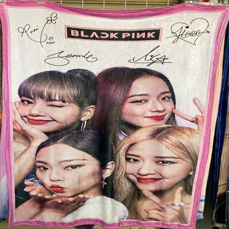 Exclusiva! Cobija Frazada Ultra Suave Blackpink... image number null