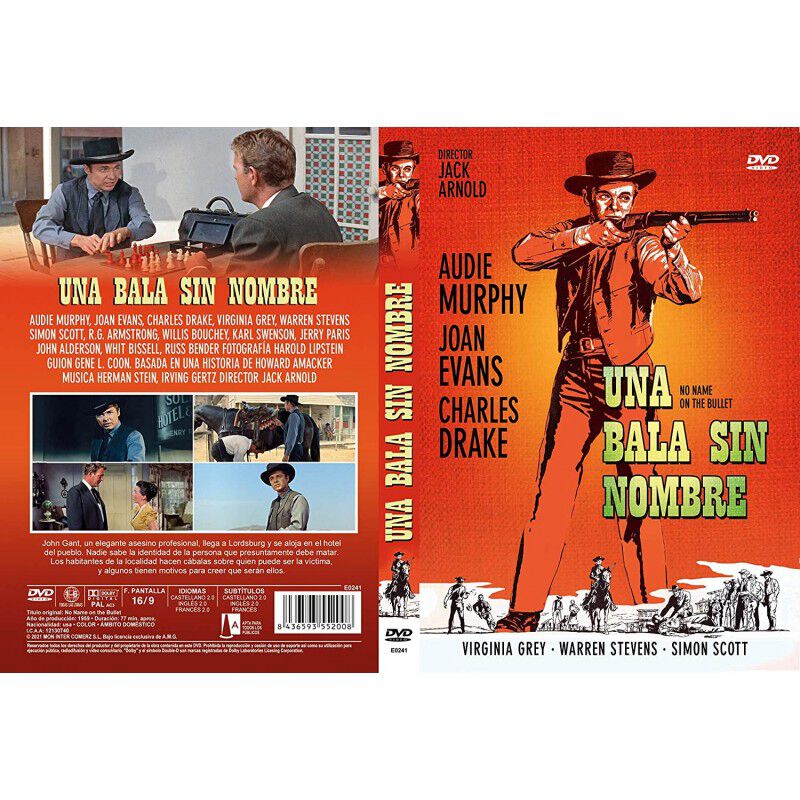 Una Bala Sin Nombre [DVD] (1959) No Name on the... image number null